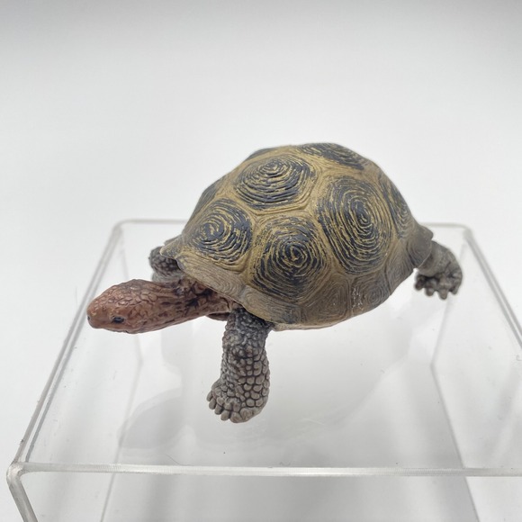 schleich Other - Schleich Tortoise Turtle Toy Animal Figure 2008 Reptile Woodland Desert Play